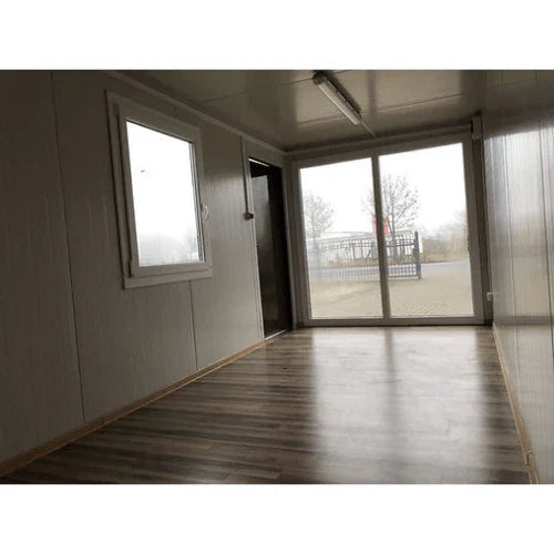 Bürocontainer 6 x 2,40 – Holzfarbe
